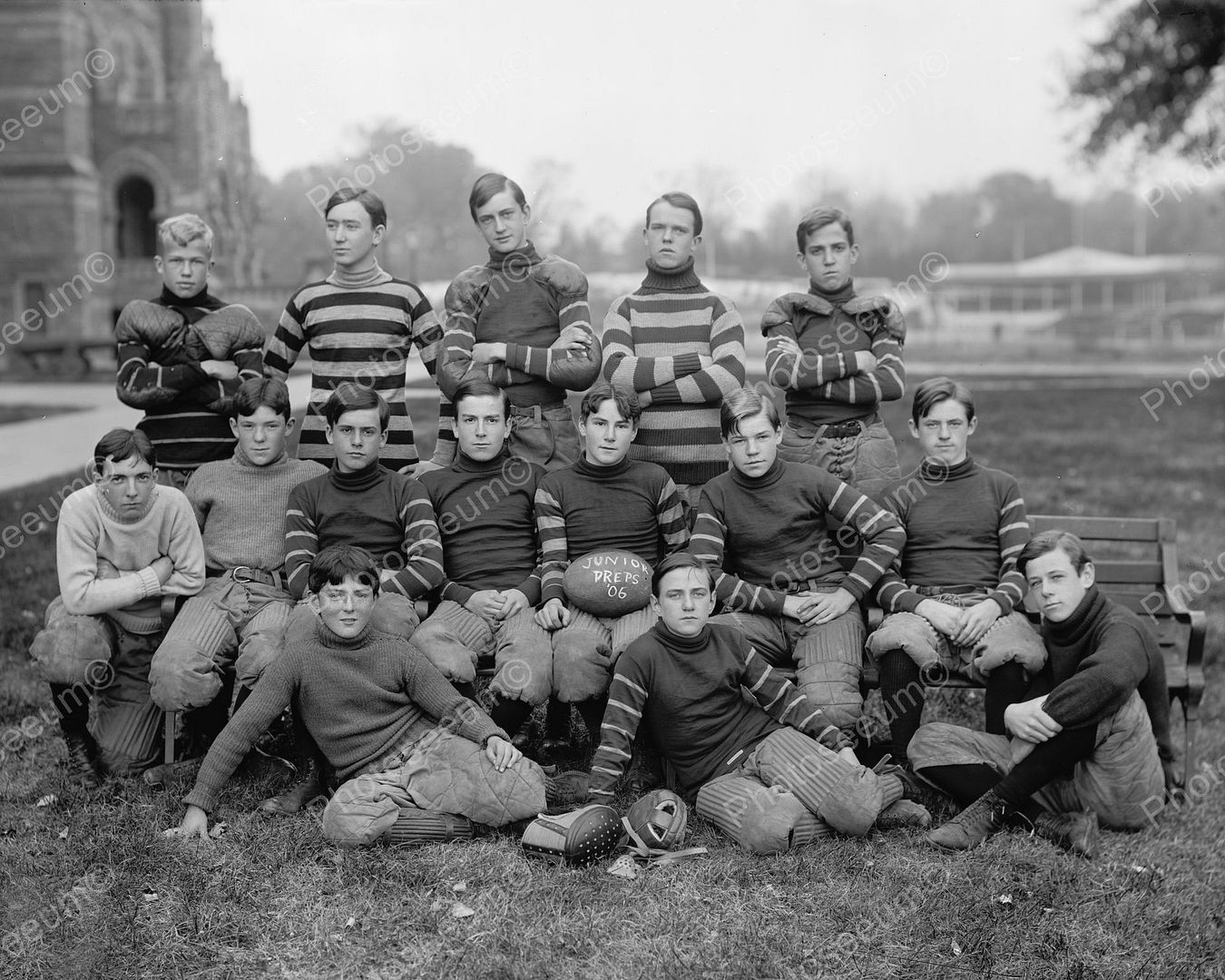 Football Jr 1906 Vintage 8x10 Reprint Of Old Photo Photoseeum